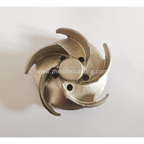 Investment casting stainless steel centrifugal pump impeller